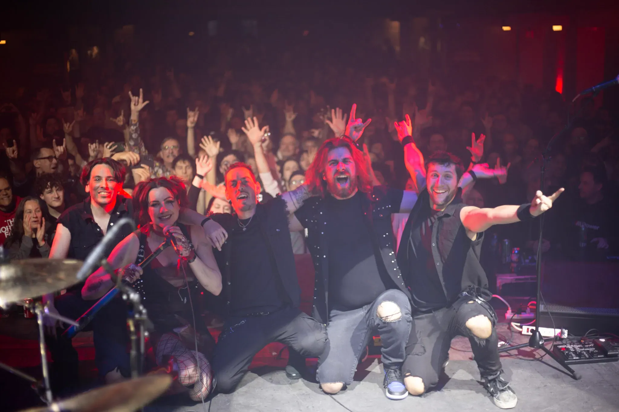Louder Temper en concert – groupe de hard rock de Montréal